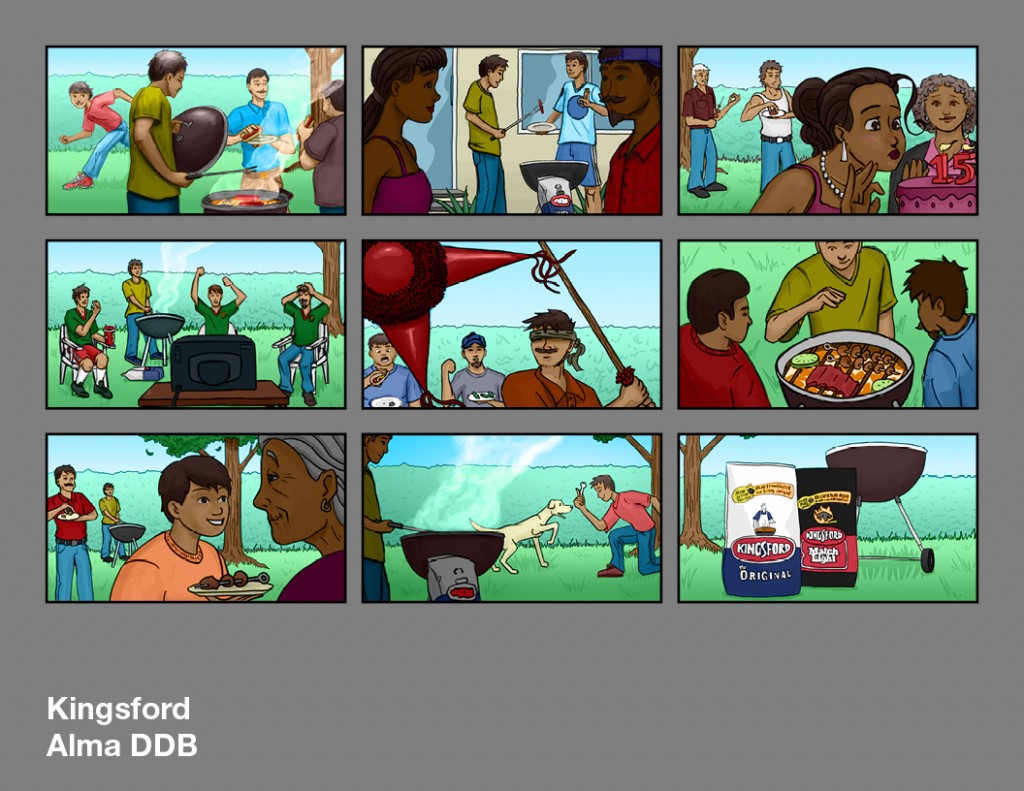 Storyboards Alma DDB